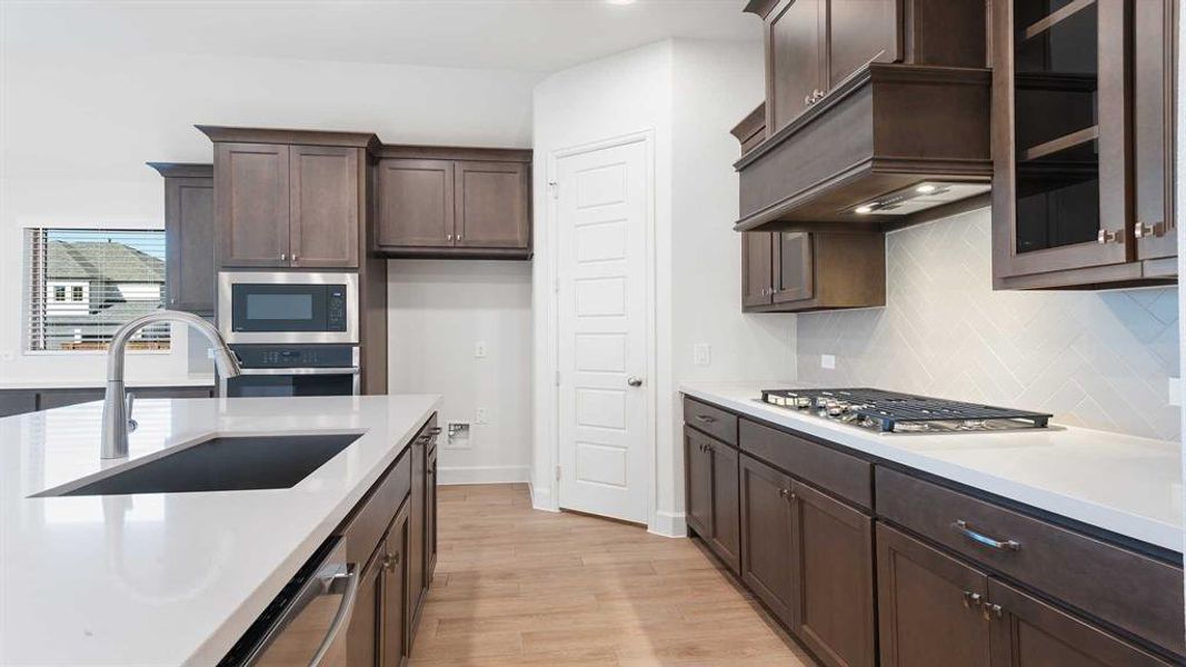 Furnished interior view inside a new home in Devonshire - Reserve 50', Forney (Image 5). Furnished interior view inside a new home in Devonshire - Reserve 50', Forney (Image 5).