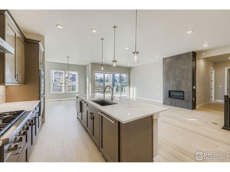 Furnished interior view inside a new home in , Broomfield (Image 12).