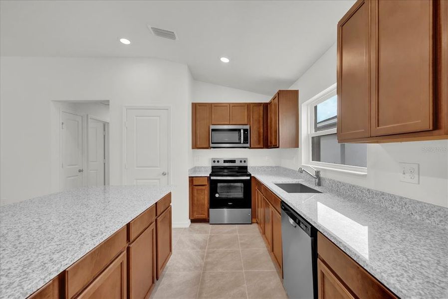 Furnished interior view inside a new home in Wilder Pines, Lakeland (Image 7). Furnished interior view inside a new home in Wilder Pines, Lakeland (Image 7).