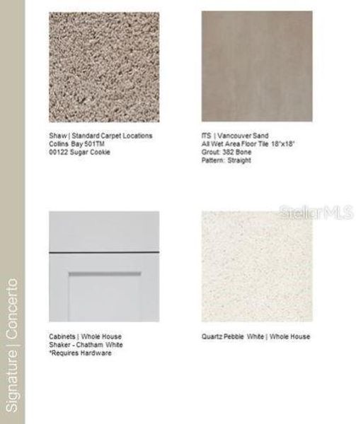 Design options added include: all appliances included, window blinds, and quartz countertops.