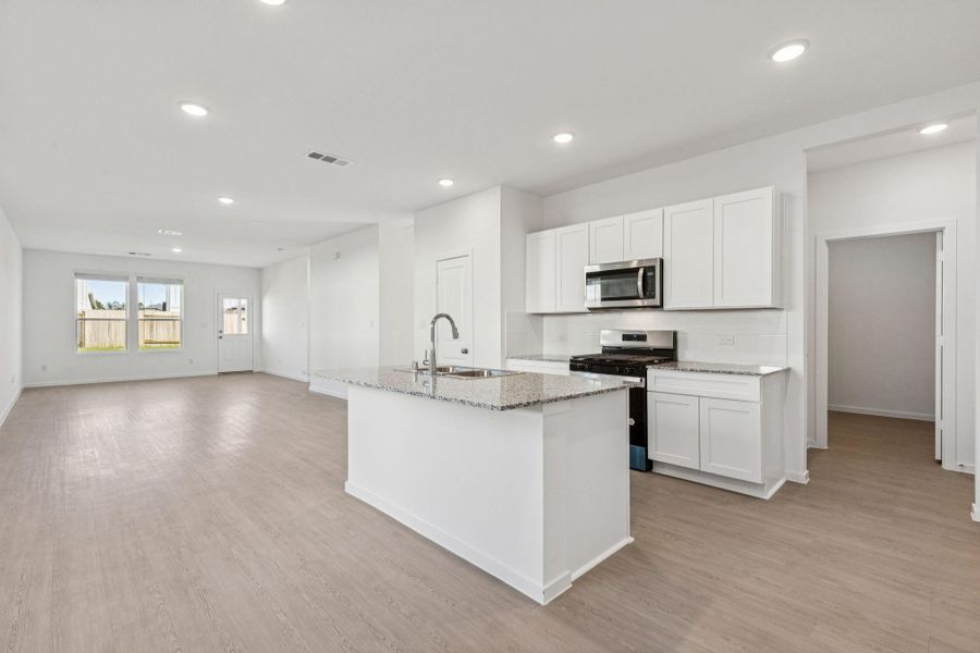 Furnished interior view inside a new home in Montgomery Bend, Montgomery (Image 5).