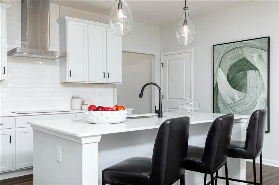 Furnished interior view inside a new home in Madison at Buice Lake, Acworth (Image 13).