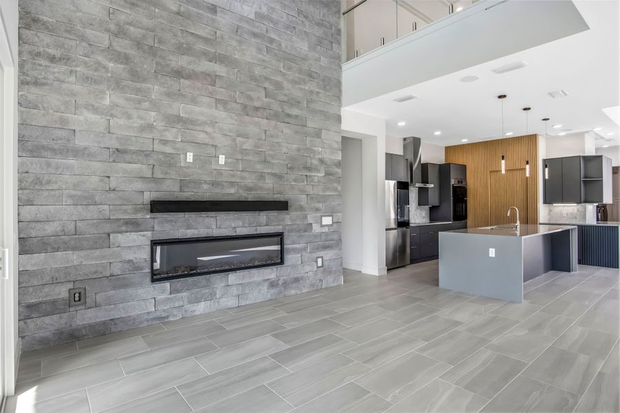 Representative furnished interior of a home built from the Aspen Estate by ABD Development in Hampton Green at Providence, Davenport (Image 50). Representative furnished interior of a home built from the Aspen Estate by ABD Development in Hampton Green at Providence, Davenport (Image 50).