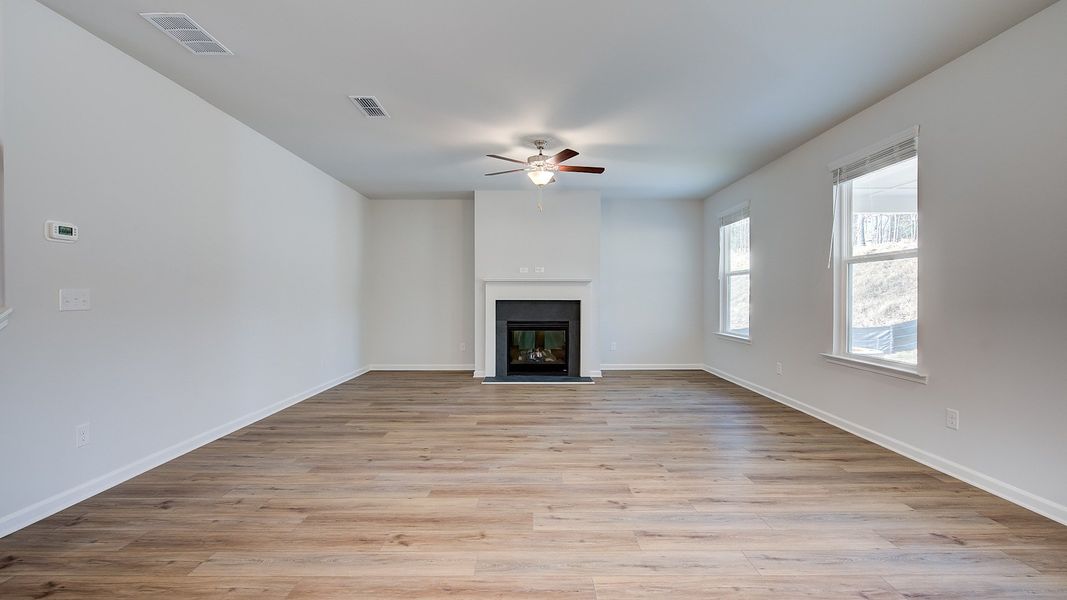 Furnished interior view inside a new home in Hamilton Lakes, Loganville (Image 14).