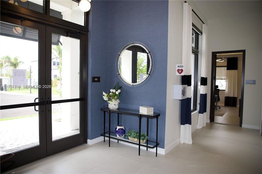 Furnished interior view inside a new home in , Dania Beach (Image 14). Furnished interior view inside a new home in , Dania Beach (Image 14).