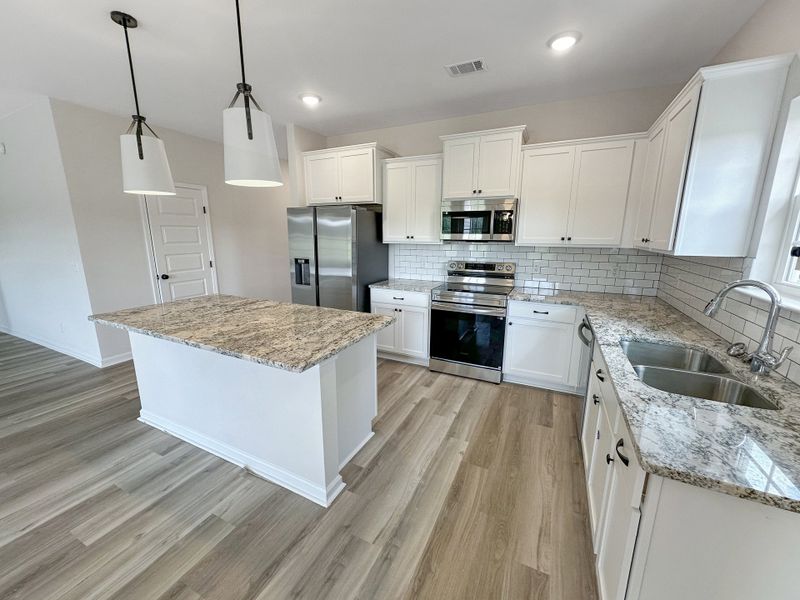 Furnished interior view inside a new home in Tranquil South, Hinesville (Image 8).