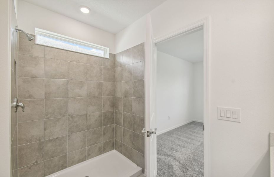 Owner's Walk-in Shower