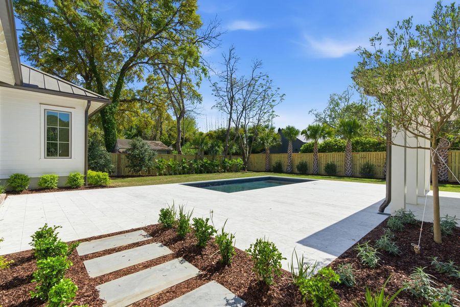 Exterior details and patio area of a home in , Mount Pleasant (Image 38).