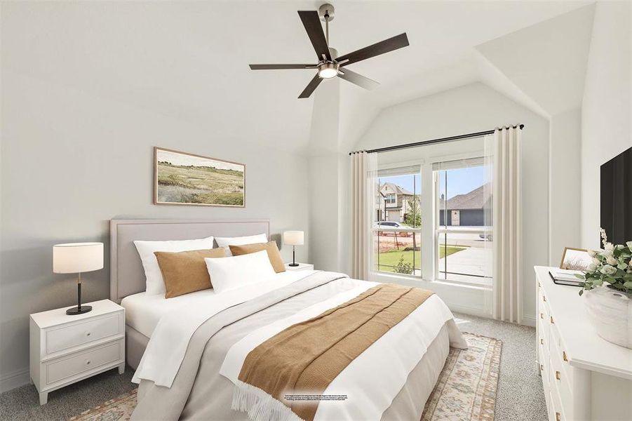 Furnished interior view inside a new home in Somerset, Venus (Image 6).