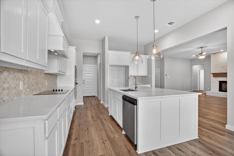 Furnished interior view inside a new home in Terra Vista Estates, Springtown (Image 35).