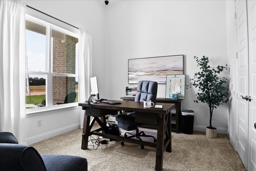 Representative furnished interior of a home built from the The Wellington II by Doug Parr Custom Homes in Monarch Manor, Poolville (Image 40).
