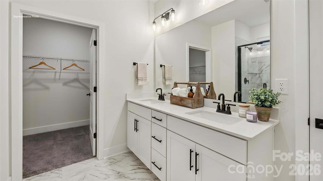 Furnished interior view inside a new home in Westport, York (Image 9).
