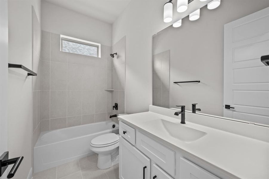 Furnished interior view inside a new home in Walsh Classic, Aledo (Image 13). Furnished interior view inside a new home in Walsh Classic, Aledo (Image 13).