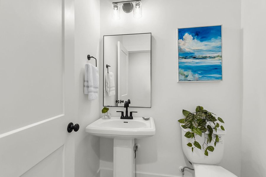 Furnished interior view inside a new home in , Charleston (Image 33).