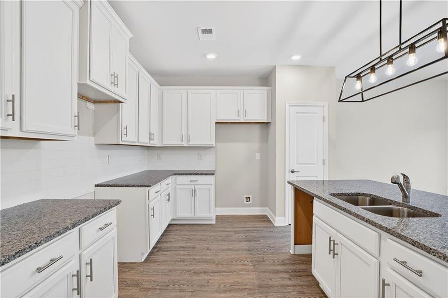 Furnished interior view inside a new home in Morning Creek Forest, South Fulton (Image 4).