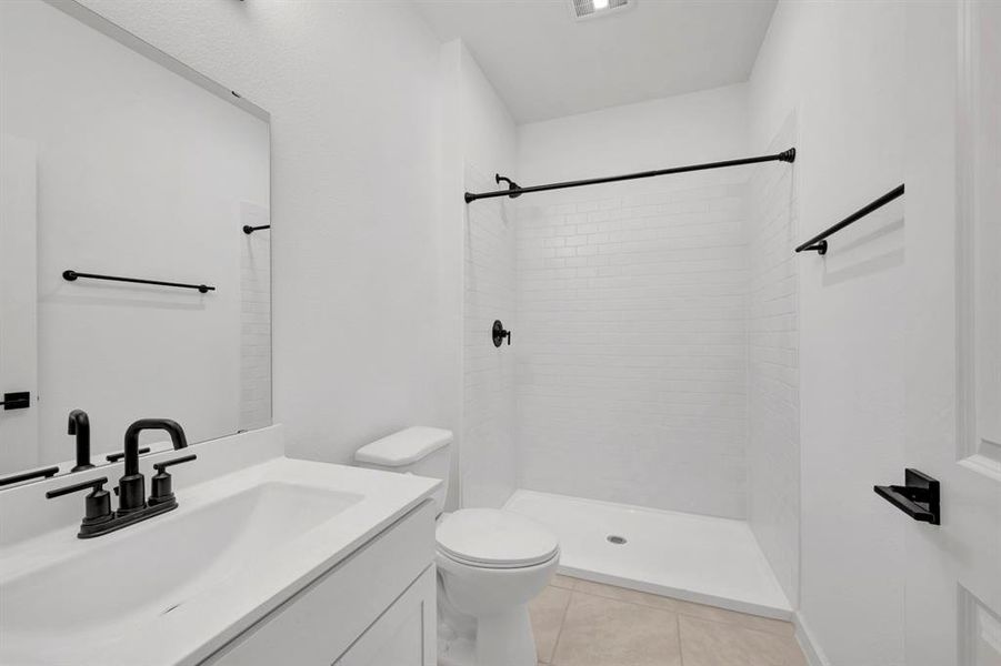 Furnished interior view inside a new home in Aspire at Noble Ridge, Howe (Image 7).