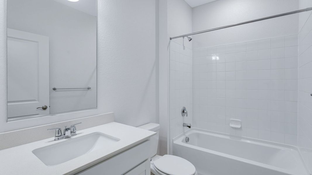 Furnished interior view inside a new home in Lakeside Canyon, Mead (Image 13). Furnished interior view inside a new home in Lakeside Canyon, Mead (Image 13).