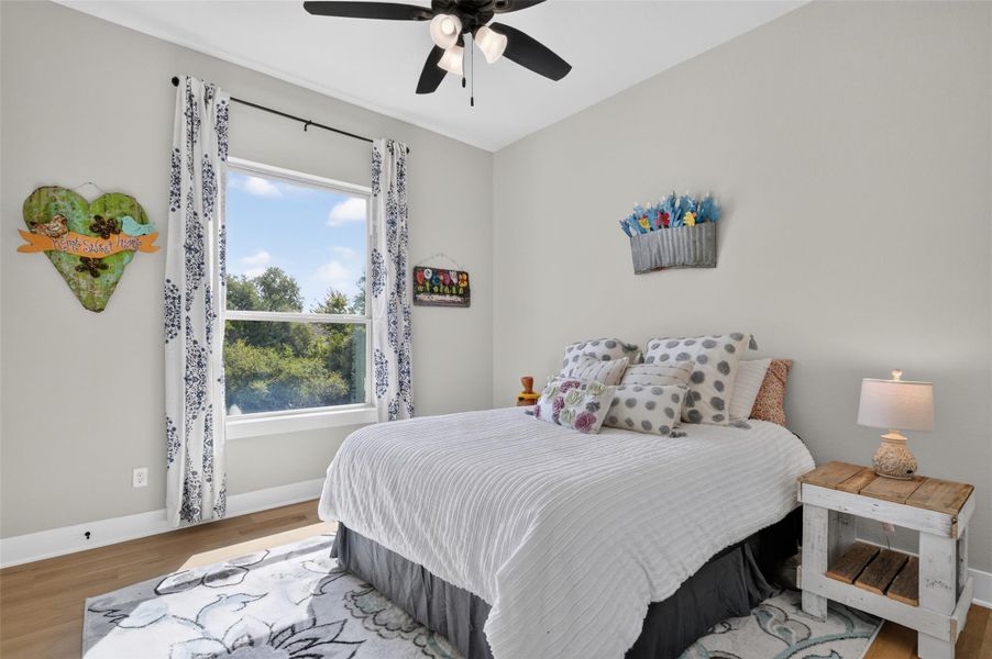 3rd bedroom with large window and custom closet 3rd bedroom with large window and custom closet
