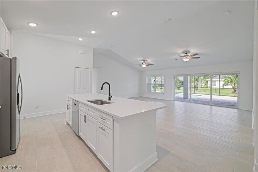 Furnished interior view inside a new home in Cape Coral, Cape Coral (Image 9).