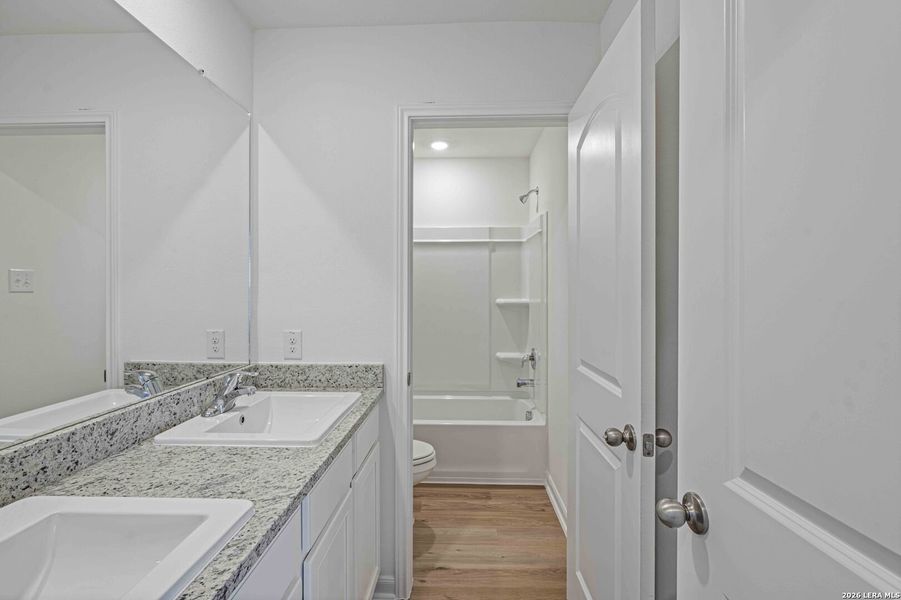Furnished interior view inside a new home in , San Antonio (Image 3).