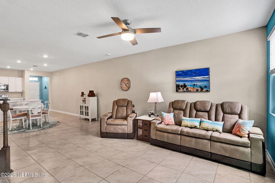 Furnished interior view inside a new home in , St. Augustine (Image 9).