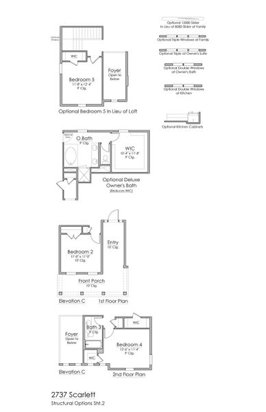 2D floor plan layout for the Scarlett by Riverside Homes in Hidden Creek at SilverLeaf Phase 2, St. Augustine, FL (Image 7). 2D floor plan layout for the Scarlett by Riverside Homes in Hidden Creek at SilverLeaf Phase 2, St. Augustine, FL (Image 7).