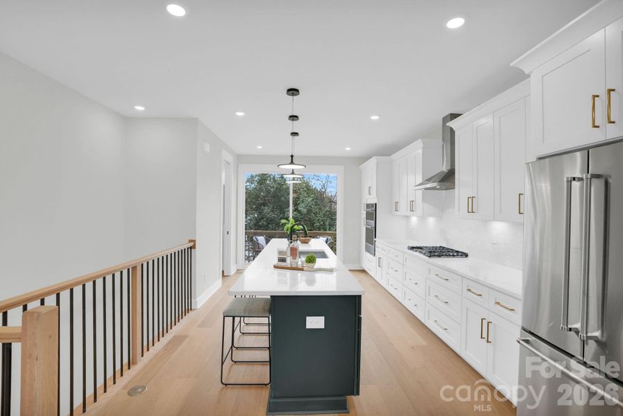 Furnished interior view inside a new home in , Charlotte (Image 19).