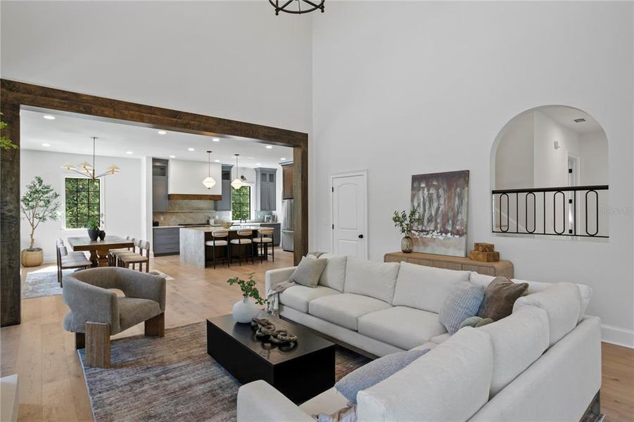 Furnished interior view inside a new home in , Tampa (Image 13).