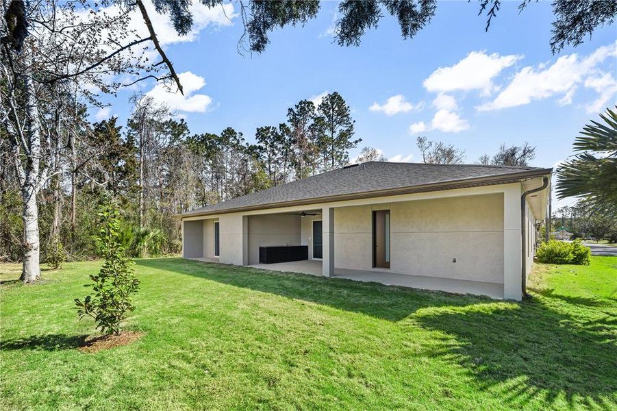 Front exterior of a new home in , Palm Coast, FL, highlighting curb appeal (Image 28).