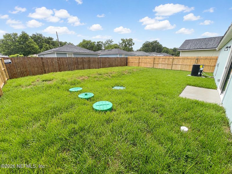 Exterior details and patio area of a home in , Jacksonville (Image 4). Exterior details and patio area of a home in , Jacksonville (Image 4).