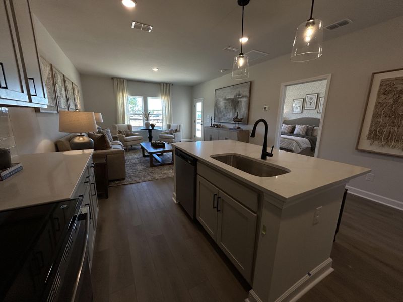 Furnished interior view inside a new home in , Ravenel (Image 11).