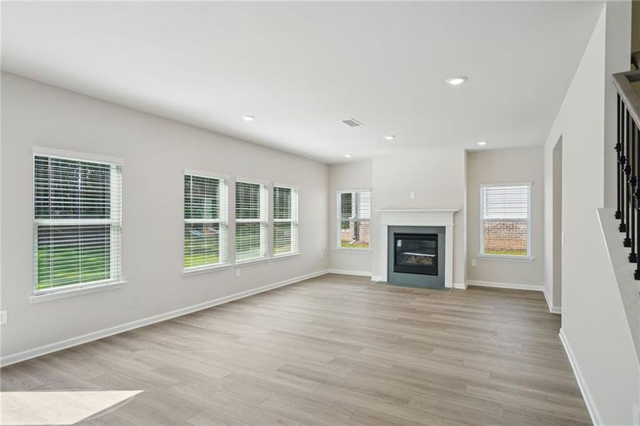 Spacious, unfurnished interior of a new home in Parkside at Grayson, Grayson (Image 25).
