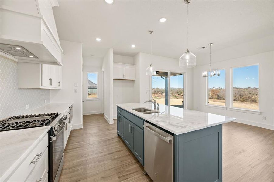 Furnished interior view inside a new home in Rocky Top Ranch, Reno (Image 10).