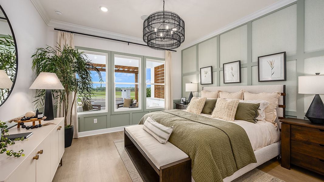 Furnished interior view inside a new home in Esplanade at St. Marys, St. Marys (Image 8).