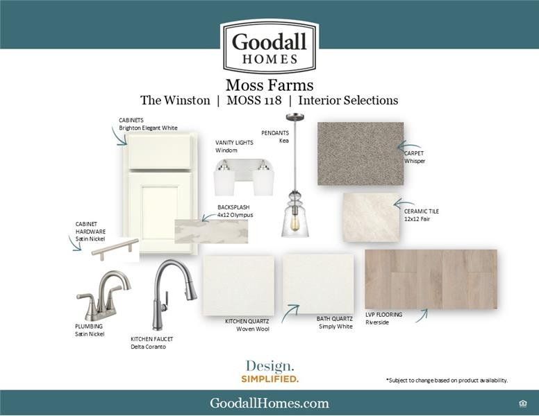 Sample of building materials used in homes in Moss Farm, White House (Image 41).