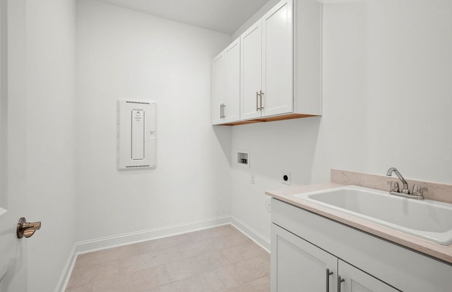 Furnished interior view inside a new home in Carolina Riverside, Belmont (Image 15).