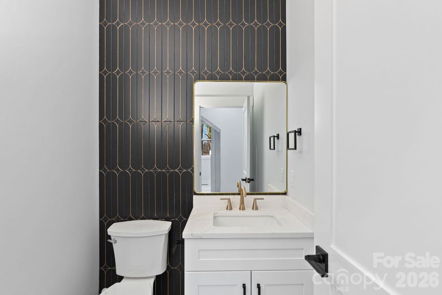 Furnished interior view inside a new home in , Asheville (Image 21).