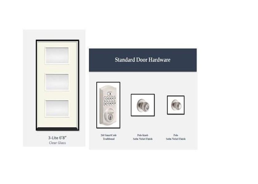 Sample of building materials used in homes in Laurel Landing, Alvin (Image 6).