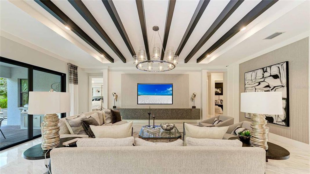 Furnished interior view inside a new home in Cresswind Lakewood Ranch, Lakewood Ranch (Image 9). Furnished interior view inside a new home in Cresswind Lakewood Ranch, Lakewood Ranch (Image 9).