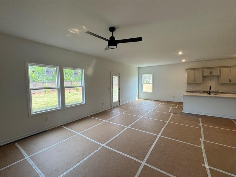 In-progress construction of a new home in Langston Reserve, Cartersville, GA (Image 22).