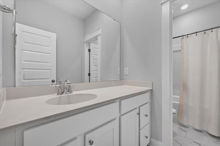 Furnished interior view inside a new home in Carnes Crossroads, Summerville (Image 14).