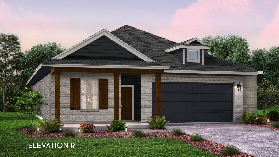 Representative exterior photo of a completed home built from the Aquila by CastleRock Communities in Sagebrook, Argyle, TX (Image 2). Representative exterior photo of a completed home built from the Aquila by CastleRock Communities in Sagebrook, Argyle, TX (Image 2).