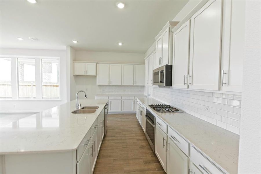 Furnished interior view inside a new home in Preserve at Honey Creek, McKinney (Image 4).