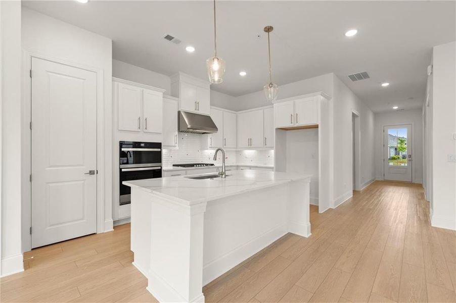 Furnished interior view inside a new home in , Kennesaw (Image 15).