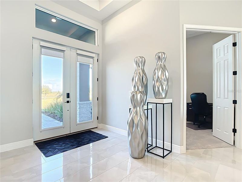 Furnished interior view inside a new home in Hampton Lakes, Sarasota (Image 5). Furnished interior view inside a new home in Hampton Lakes, Sarasota (Image 5).