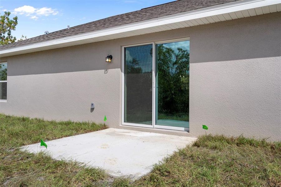 Exterior details and patio area of a home in , Weeki Wachee (Image 4). Exterior details and patio area of a home in , Weeki Wachee (Image 4).
