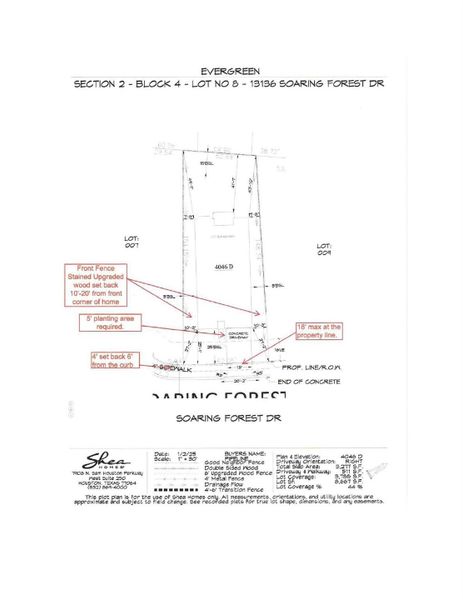 Image 8 of a home in Evergreen 50'.