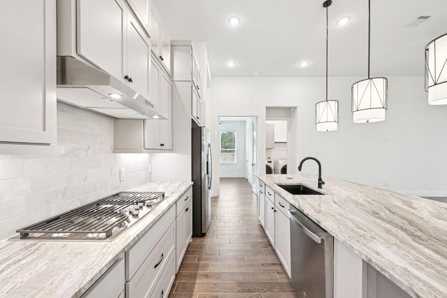 Furnished interior view inside a new home in Kresston, Montgomery (Image 9).