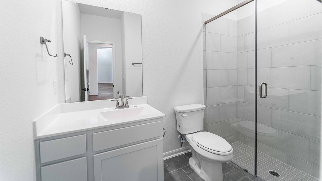 Furnished interior view inside a new home in Santa Rita Ranch, Liberty Hill (Image 10).