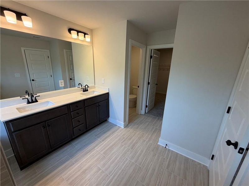 Furnished interior view inside a new home in Millstone at Mundy Mill, Gainesville (Image 8).